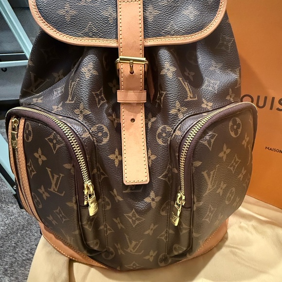 Authentic Louis Vuitton Bosphore Backpack with Monogram Pattern - Picture 2 of 11